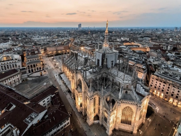 milano dallalto colori