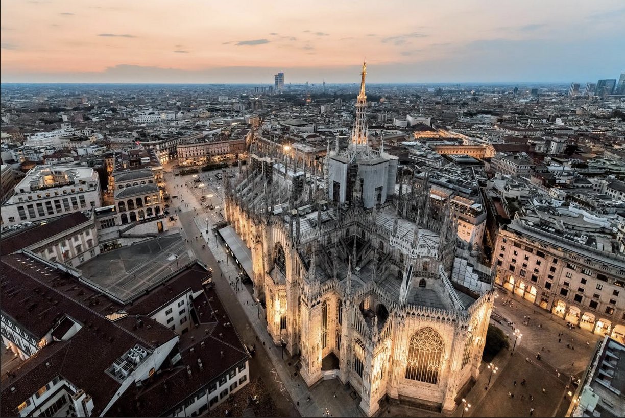 milano dallalto colori